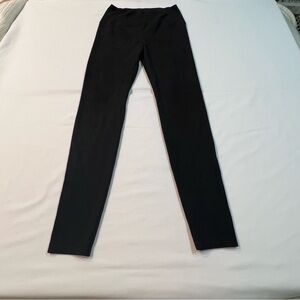 Wilfred Free Black Faux Suede Daria Leggings